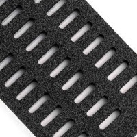 Custom Open Cell EPDM Insulation Vacuum Foam Gripper Pneumatic Parts Edge Grip Sponge Foam Suction C