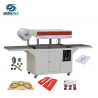 Hardware, Wrench, Metal Part Automatic TB-5580 Cardboard PE/PVC Skin Film Vacuum Packing Machine wit