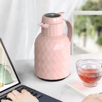 Customized Glass Liner Water Thermos Insulated Vacuum Flask with Temperature Display