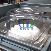 OEM Thermoformed Plastic Machine Shell Cover Vacuum Forming Cutting Processing Service Customizable