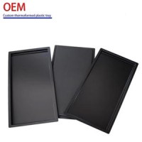 Manufacturer Customized ABS PVC PP Thermoforming Black Tray Vacuum Forming 1-12mm Thickness Plastic 