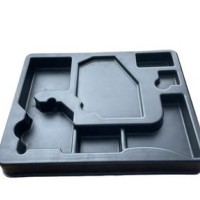 Large Custom Thick Vacuum Forming Thermoformed Plastic Turnover Tray Antistatic Blister Tray for Pro