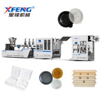 Automatic Thermoforming Vacuum Forming Machine for Making Small Plastic Medical Dental Food Tray Tak
