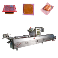 High Quality Industrial Vacuum Packing Thermoforming Machine Automatic Flexible Film Thermoformer fo