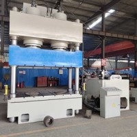 500 Tons Four-column Hydraulic Thermoforming Machine for Aerospace Titanium Alloy Structural Parts