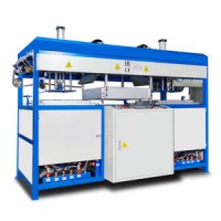 Double-Station Semi Automatic Blister Vacuum Thermoforming Machine for Chocolate/food/mushroom Tray