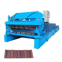 Trapezoidal and Glazed Roof Sheet Forming Machine