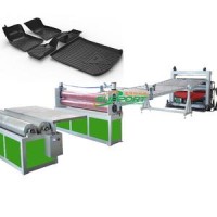 High Output TPU TPE Anti-Slip Car Interior Carpet New PVC Waterproof Mat Thermoforming Machine PE AB