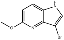 3-bromo-5-methoxy-1H-pyrrolo[3，2-b]pyridine