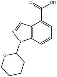 1-(TETRAHYDRO-2H-PYRAN-2-YL)-1H-INDAZOLE-4-CARBOXYLIC ACID,1g