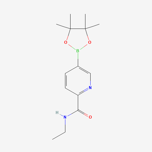 N-乙基-5-(4,4,5,5-四甲基-1,3,2-二氧硼杂环戊烷-2-基)吡啶-2-甲酰胺