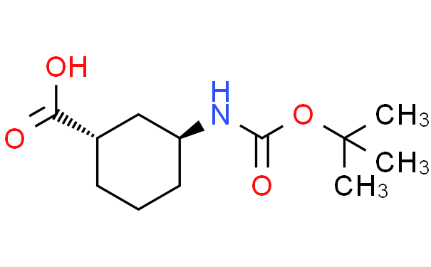 (1S,3S)-3-{[(tert-butoxy)carbonyl]amino}cyclohexane-1-carboxylic acid,100mg