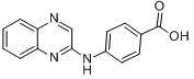 4-(喹喔啉-2-基氨基)苯甲酸、100962-02-5 CAS查询、4-(喹喔啉-2-基氨基)苯甲酸物化性质