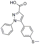 5-(4-甲硫基-苯基)-1-苯基-1H-吡唑-3-羧酸,1g