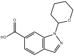 1-(tetrahydro-2H-pyran-2-yl)-1H-indazole-6-carboxylic acid