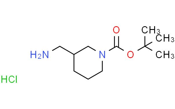 3-(AMINOMETHYL)-1-N-BOC-PIPERIDINE-HCl,1g