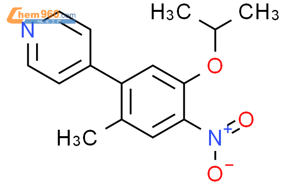 4-(5-异丙氧基-2-甲基-4-硝基-苯基)-吡啶