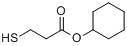 3-巯基丙酸环己酯、103604-42-8 CAS查询、3-巯基丙酸环己酯物化性质