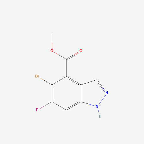 Methyl 5-bromo-6-fluoro-1H-indazole-4-carboxylate