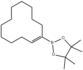 2-(1-Cyclododecen-1-yl)-4,4,5,5-tetramethyl-1,3,2-dioxaborolane,1g