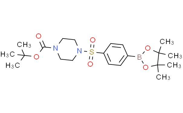 tert-Butyl 4-{[4-(tetramethyl-1,3,2-dioxaborolan-2-yl)benzene]sulfonyl}piperazine-1-carboxylate,100m