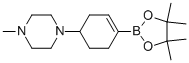 1-Methyl-4-(4-(4,4,5,5-tetramethyl-1,3,2-dioxaborolan-2-yl)cyclohex-3-en-1-yl)piperazine,100mg