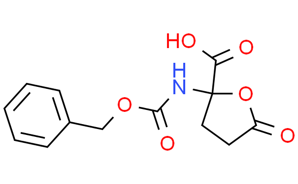 2-((((苄氧基)羰基)氨基)-5-氧四氢呋喃-2-羧酸、104754-51-0 CAS查询、2-((((苄氧基)羰基)氨基)-5-氧四氢呋喃-2-羧酸物化性质