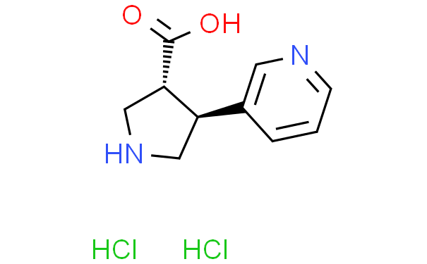 (+/-)-反式-4-(3-吡啶基)吡咯烷-3-羧酸二盐酸盐,1g