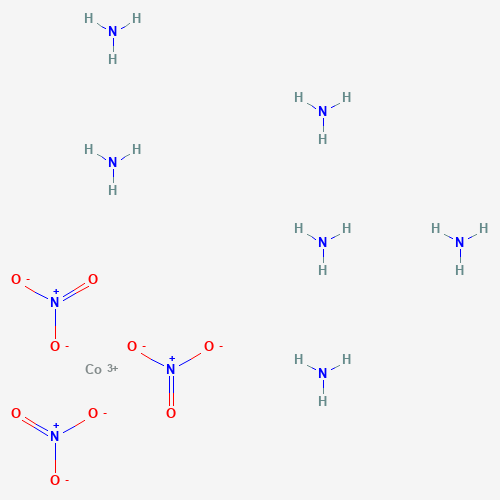 硝酸化钴六胺络合物、10534-86-8 CAS查询、硝酸化钴六胺络合物物化性质