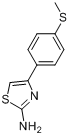 4-[4-(甲基硫代)苯基]-1,3-噻唑-2-胺,250mg