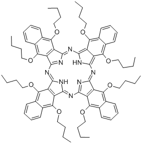 5,9,14,18,23,27,32,36-八丁氧基-2,3-萘酞菁,100mg