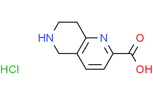 5,6,7,8-四氢-1,6-二氮杂萘-2-羧酸盐酸,1g