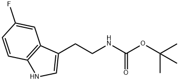 1059175-54-0; tert-Butyl (2-(5-fluoro-1H-indol-3-yl)ethyl)carbamate; tert-butyl N-[2-(5-fluoro-1H-in