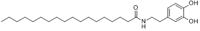 N-[2-(3,4-二羟基苯基)乙基]十八烷酰胺、105955-10-0 CAS查询、N-[2-(3,4-二羟基苯基)乙基]十八烷酰胺物化性质