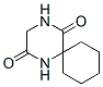 1,4-Diazaspiro[5.5]undecane-2,5-dione(9CI),1g