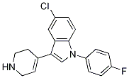 5-氯-1-(4-氟苯基)-3-(1,2,3,6-四氢-4-吡啶基)-1H-吲哚,1g