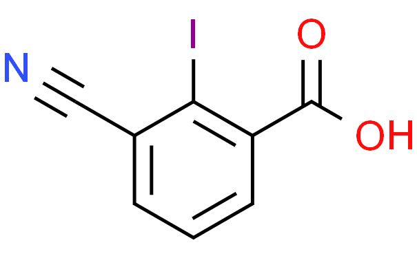 3-Cyano-2-iodobenzoic acid,250mg