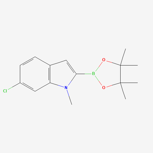 6-Chloro-1-methyl-2-(4,4,5,5-tetramethyl-1,3,2-dioxaborolan-2-yl)-1H-indole