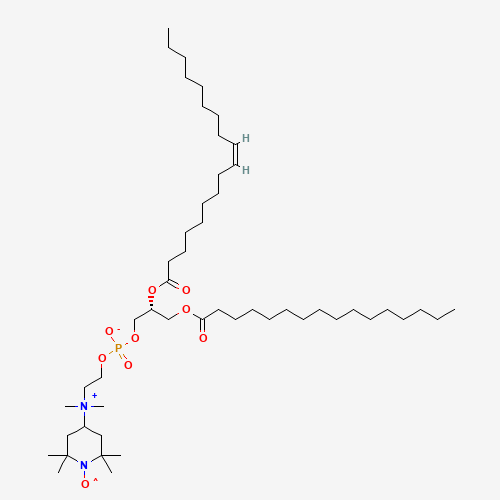 1-PALMITOYL-2-OLEOYL-SN-GLYCERO-3-PHOSPHO(TEMPO)CHOLINE;16:0-18:1 TEMPO PC,1mg