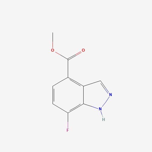 1H-Indazole-4-carboxylic acid, 7-fluoro-, Methyl ester