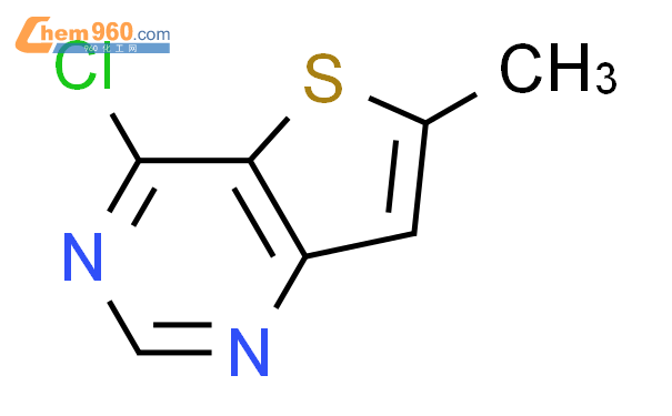 4-氯-6-甲基噻吩并[3,2-D]嘧啶、108134-22-1 CAS查询、4-氯-6-甲基噻吩并[3,2-D]嘧啶物化性质