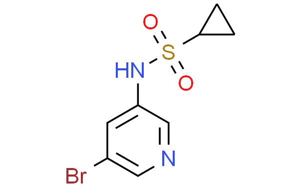 N-(5-溴吡啶-3-基)环丙磺酰胺,1g