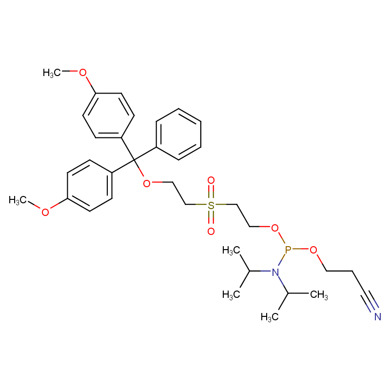 2-O-DMT-sulfonyldiethanol phosphoramidite; 108783-02-4