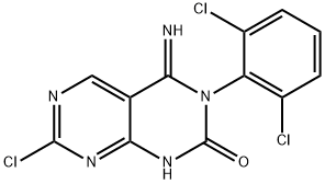 PyriMido[4,5-d]pyriMidin-2(1H)-one, 7-chloro-3-(2,6-dichlorophenyl)-3,4-dihydro-4-iMino-,1g