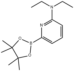 N,N-Diethyl-6-(4,4,5,5-tetramethyl-1,3,2-dioxaborolan-2-yl)pyridin-2-amine,1g