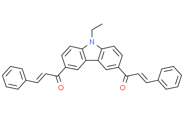 3,6-苯丙烯酰基-N-乙基咔唑,5g