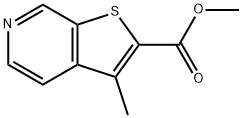 Methyl 3-methylthieno[2，3-c]pyridine-2-carboxylate