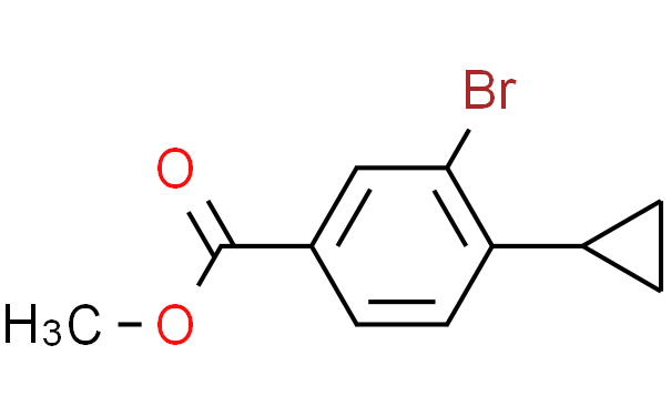 3-溴-4-环丙基苯甲酸甲酯