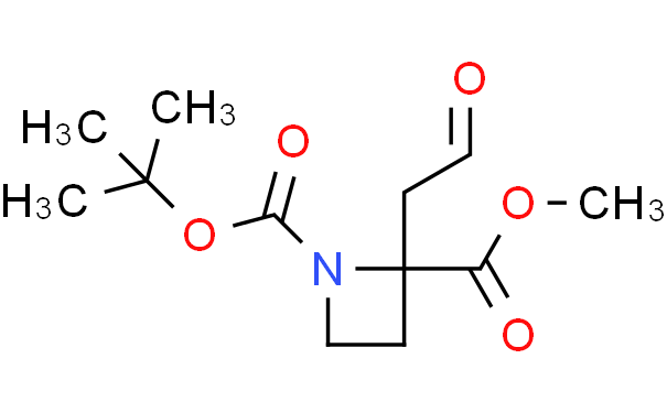 1-叔丁基2-甲基2-(2-氧代乙基)氮杂丁烷-1,2-二羧酸,1g