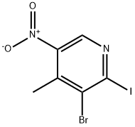 3-溴-2-碘-4-甲基-5硝基吡啶,1g